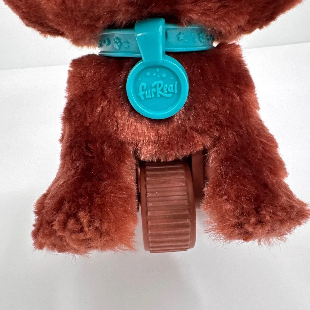 FurReal Puppy‎ Dog Walkalots Leash Big Wags Brown Plush Interactive Toy Hasbro